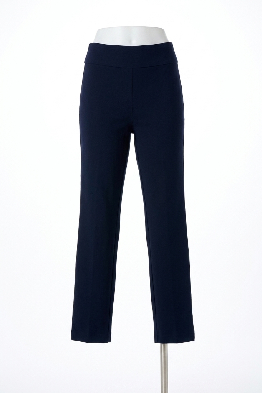 NEW JOSEPH RIBKOFF women's melia jacquard pants in midnight blue
